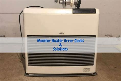Monitor Heater Error Code 14