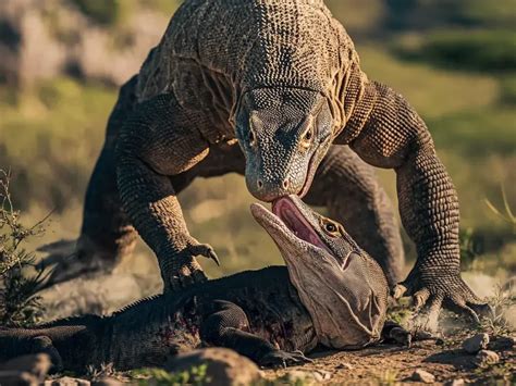 Monitor Lizard And Komodo Dragon