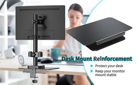 Monitor Mount Desk Reinforcement