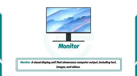 Monitor Output Example
