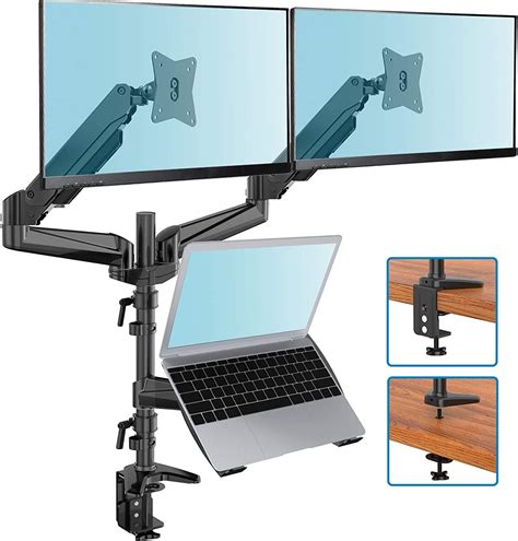 Monitor Plus Laptop Stand