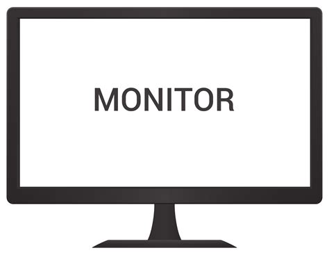 Monitor Screen Vector Png