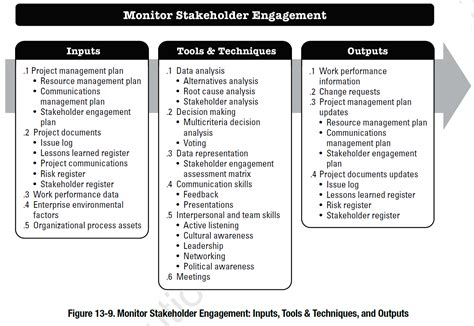 monitor stakeholder engagement process