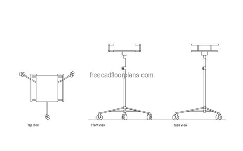 Monitor Stand Cad File