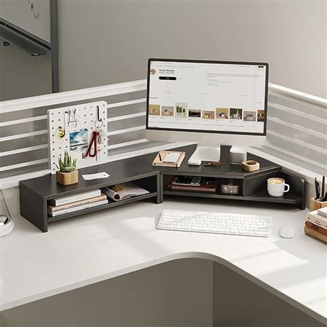 monitor stand for corner desk