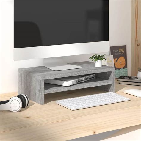 Monitor Stand Grey