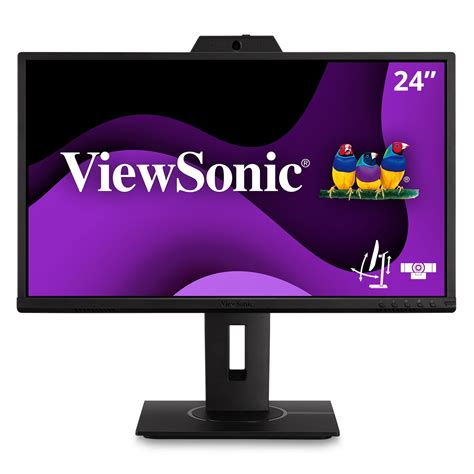 Monitor With Camera And Microphone And Speakers