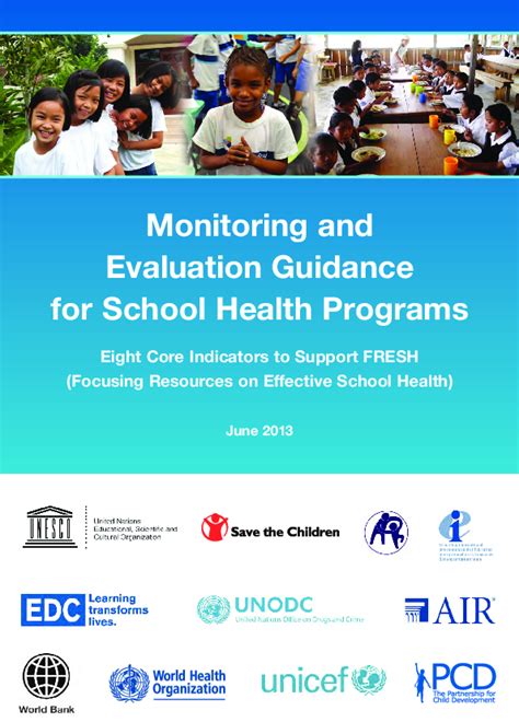 Monitoring And Evaluation Of School Health Programmes