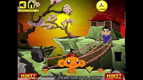 monkey go happy ninjas walkthrough