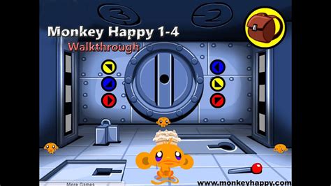 monkey go happy stage 1 walkthrough