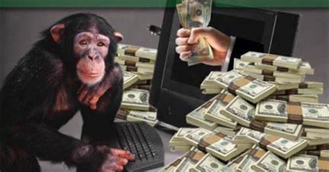 monkey with money