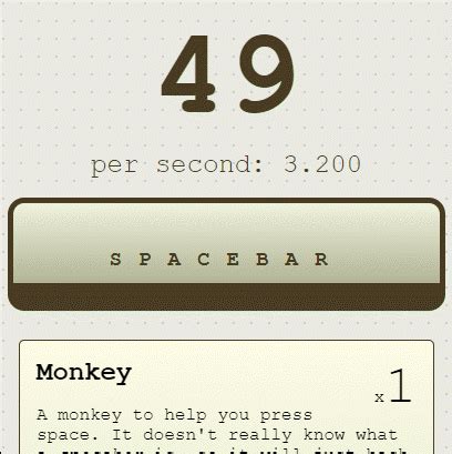 monkey space clicker game