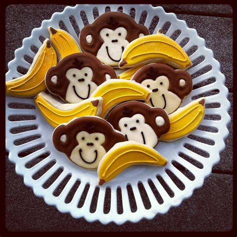 Monkey-Shaped Cookies
