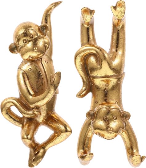 Monkey-Shaped Wall Art