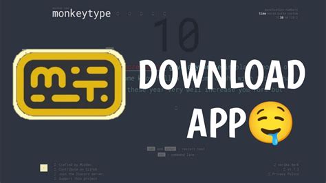 monkeytype app for pc