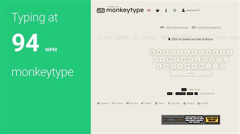 monkeytype typing test accuracy