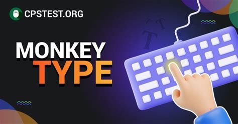 monkeytype typing test of key
