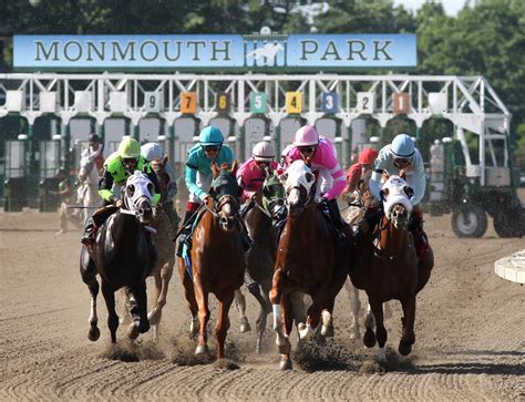 monmouth park racetrack entries today