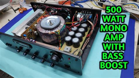 Mono Amplifier Homemade