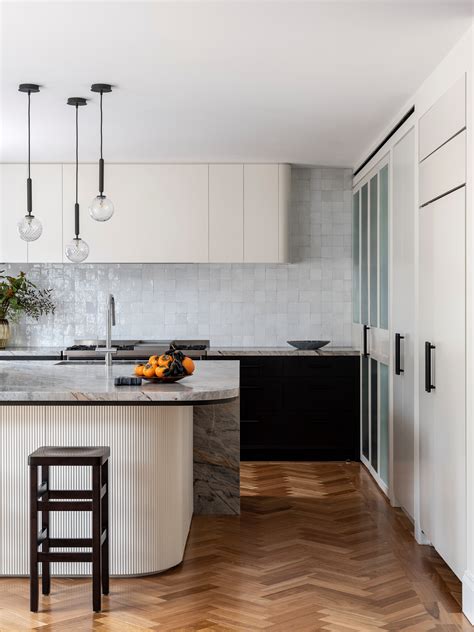 monochrome decor kitchen