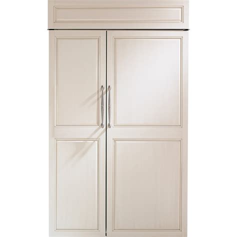 Monogram 48 Built-In Side By Side Refrigerator Panel Ready