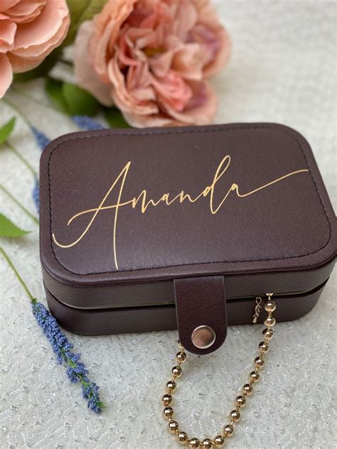 Monogrammed Travel Jewelry Case: The Perfect Accessory For Jetsetters