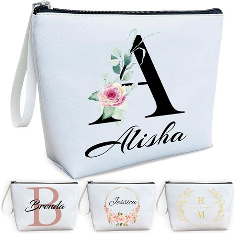 Monogrammed Makeup Bags Amazon