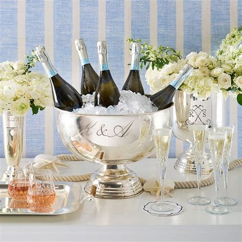 Monogrammed Wine Bucket