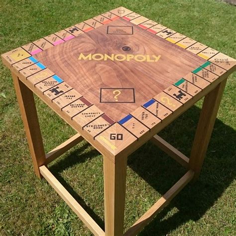 Monopoly Game Table Diy