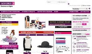 monoprix achat en ligne