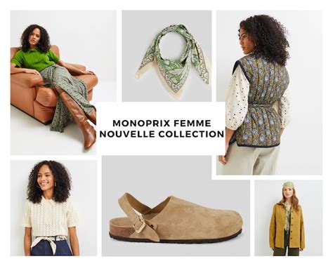 monoprix mode femme nouvelle collection