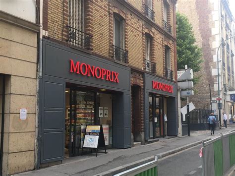 monoprix rue des bourguignons