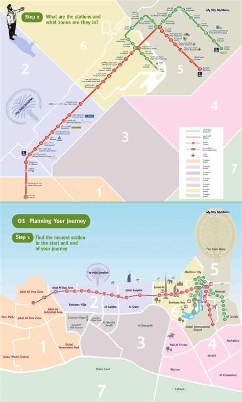 monorail dubai map