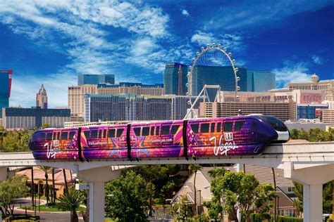 monorail in las vegas strip