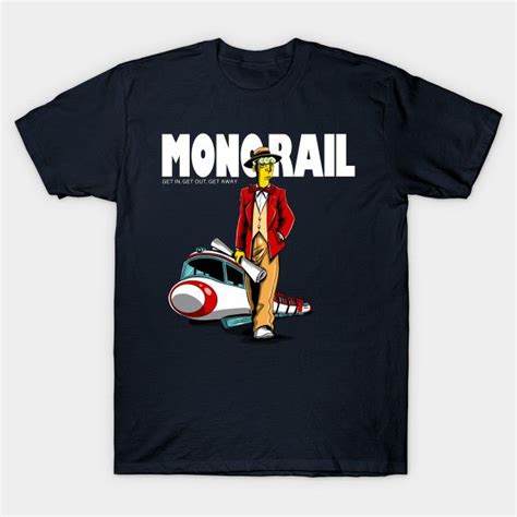 monorail simpsons t shirt