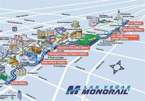 monorail stops in las vegas nv