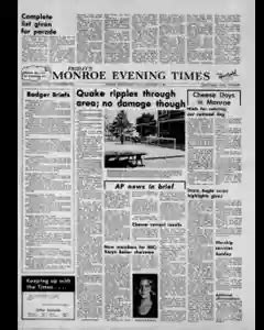monroe wi evening times