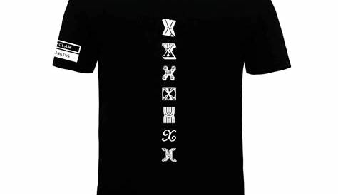 Monsta X Merchandise Kpop MONSTA T Shirt Concert Moletom T Shirt