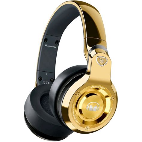 NEW Monster 24k sealed onear headphone gold MH MEEK OE GLD CU from