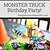 monster truck birthday party game ideas