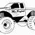monster truck free coloring pages