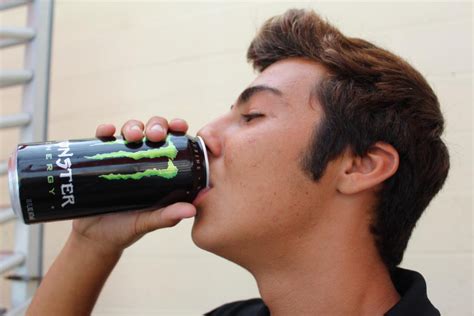 Monster Energy Drinking