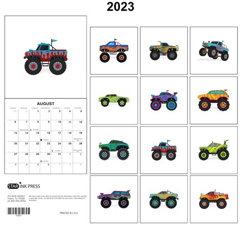 monster truck 2023 schedule