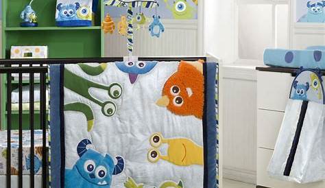 Disney Baby Monsters Inc 11pc Crib Bedding Set Comforter Bumper Sheets