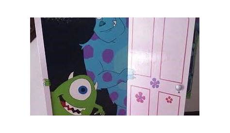 Monsters Inc door decs | Monsters inc doors, Door decorations college