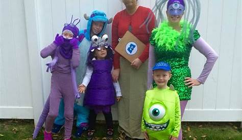 Monster Inc group costume | 4 person halloween costumes, Halloween