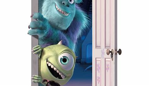 Door Clipart Monsters Inc - Monsters Inc Mike And Sully Art Png