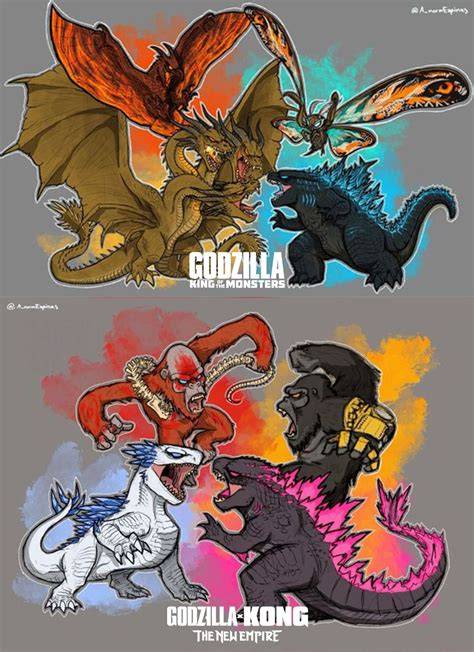 monsterverse drawings