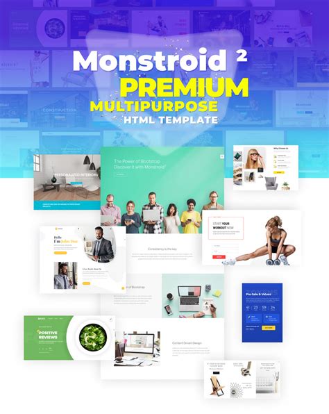 Monstroid2 Multipurpose Website Template for all businesses