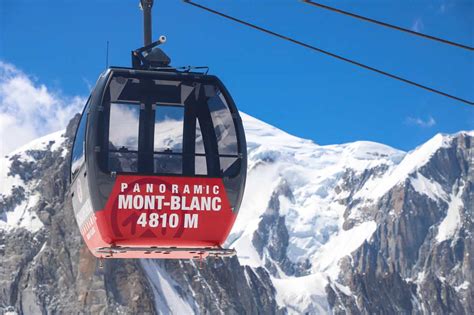 mont blanc cable car price